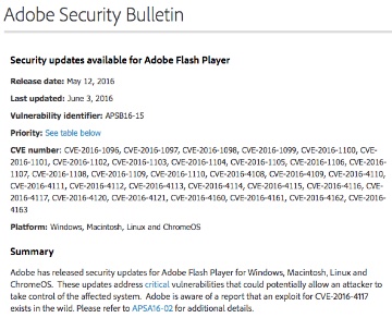 31件の脆弱性に対処したAdobe Systems
